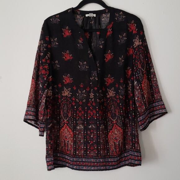 Tribal Jeans Blous\ - Picture 1 of 9